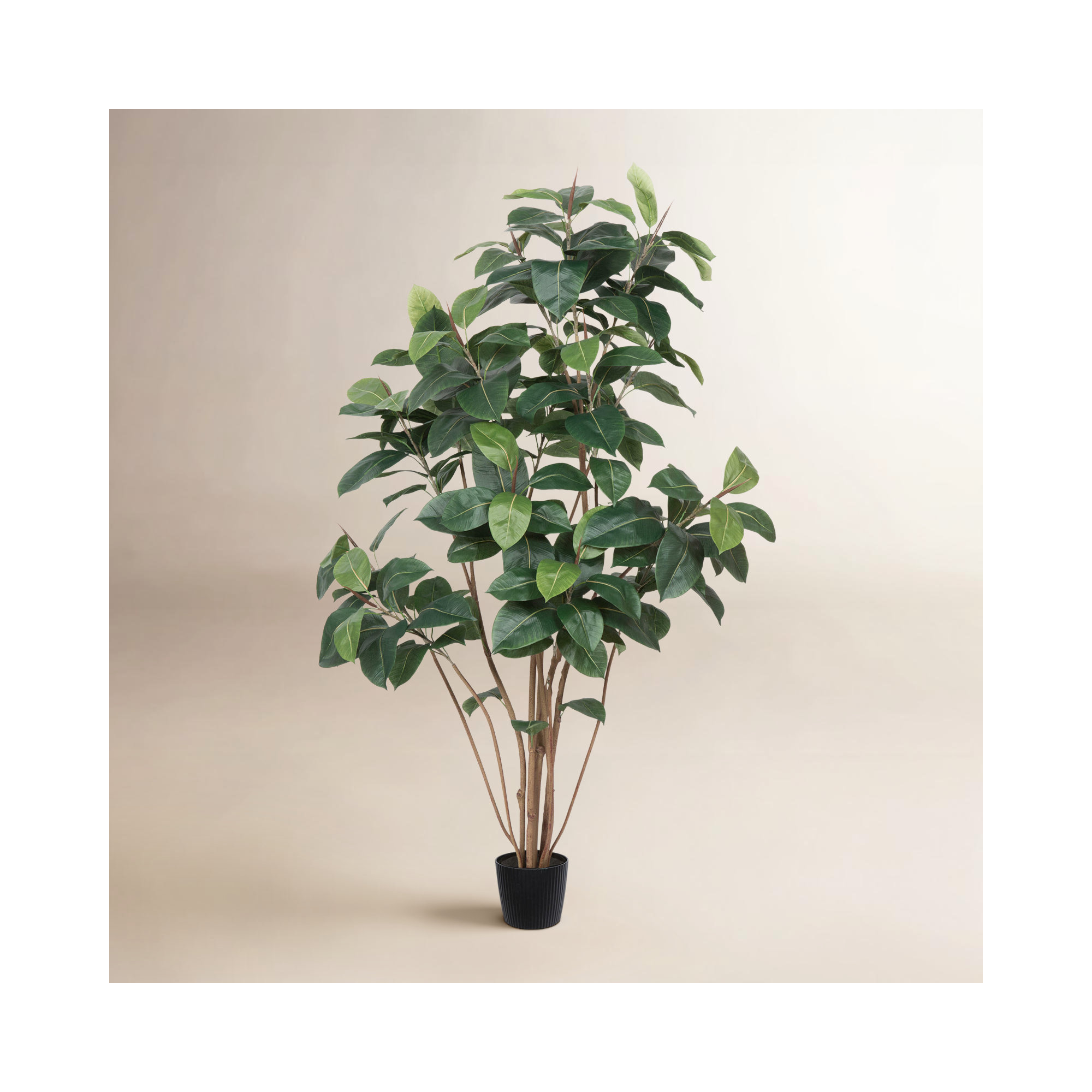 Solerno Faux Tree in Pot Liner, 72" H x 40" W x 40" D