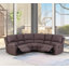 Canapé modulaire inclinable en microfibre / microsuède de 87 po Annaira-709558742