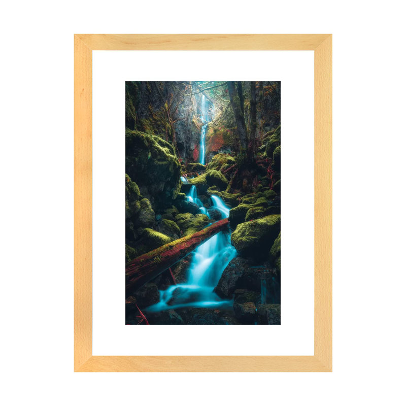Tucked Away par Zach Doehler - reproduction d'art, H 24 po x l 16 po x P 1 po, Papier encadré naturel