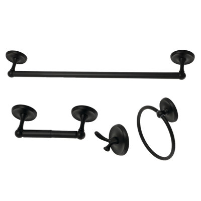 Victorian 4 Piece Bathroom Hardware Set