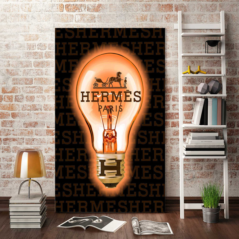 «Hermes Is Away A Good Idea (Vertical)» par Jodi - impression, Toile tendue, H 48 po x l 28 po x P 1,5 po