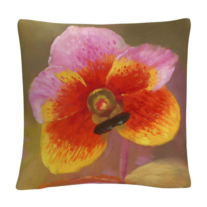 Coussin décoratif maîtres Fine Art Orchid
