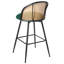 Set of 2 Bar Chairs NATHAN Swivel-880726468-880727609