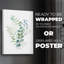 Blue Mist Eucalyptus II - Impression sur toile seulement - NON-CADRE-966968479