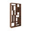 M Solid Wood Geometric Bookcase