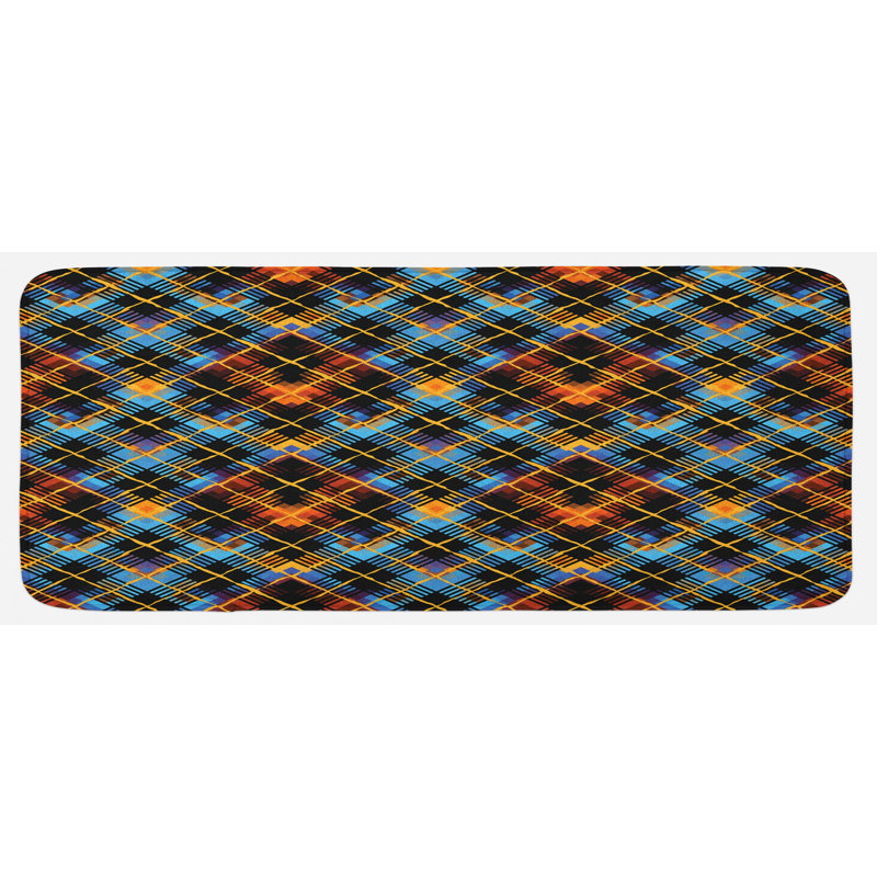Modern & Contemporary Synthetic Kitchen Mat