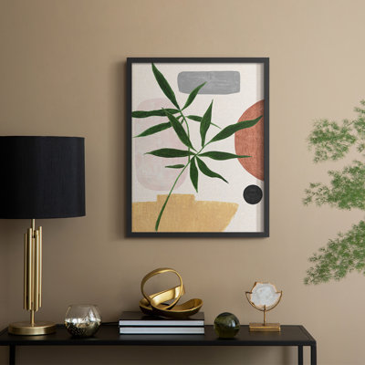 Contemporary Nature II Framed Print - Solid Wood