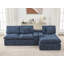 Canapé modulaire Cloud rembourré 107,9 "avec coussin double couche et poches latérales-1423135228