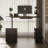 Adjustable Height Steel Solid Wood Standing Desk