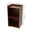 Podium en bois 41,34 po avec roues-88574772