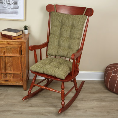 Ensemble de coussins de chaise berçante antidérapants