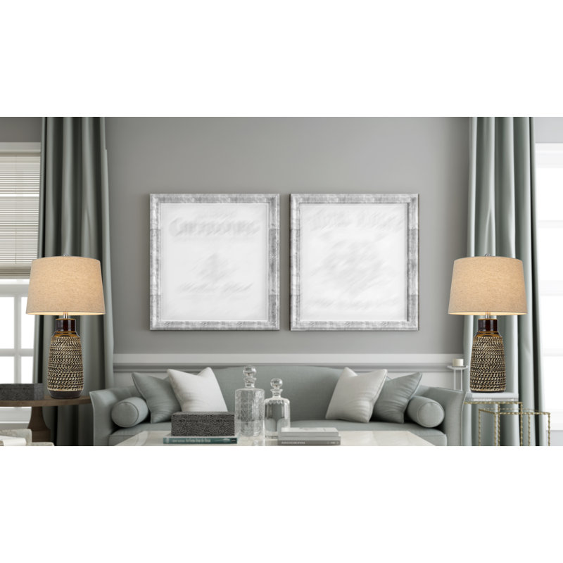 Brandon-James Ceramic Table Lamp, Black