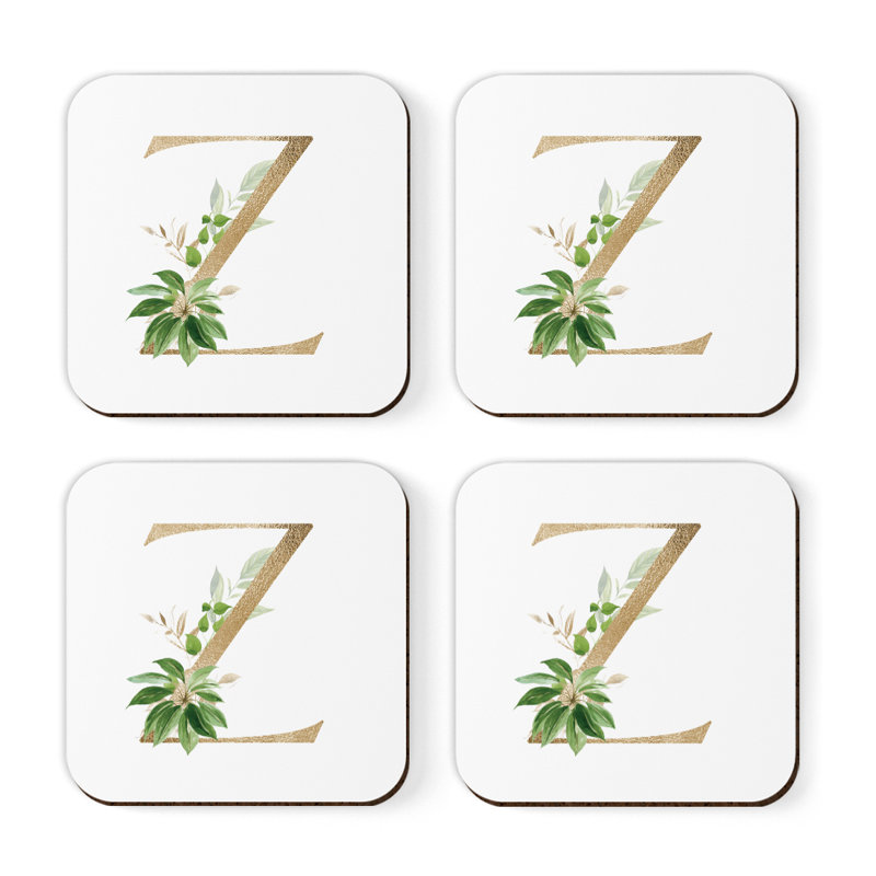Sous-verre à monogramme Exotic, Z