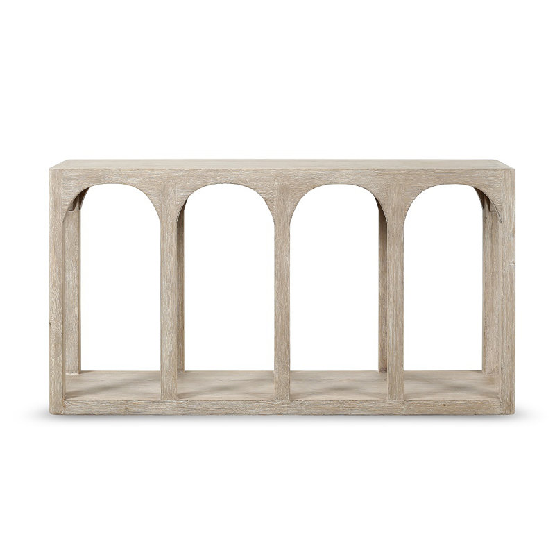 Ming 59'' W Solid Wood Console Table