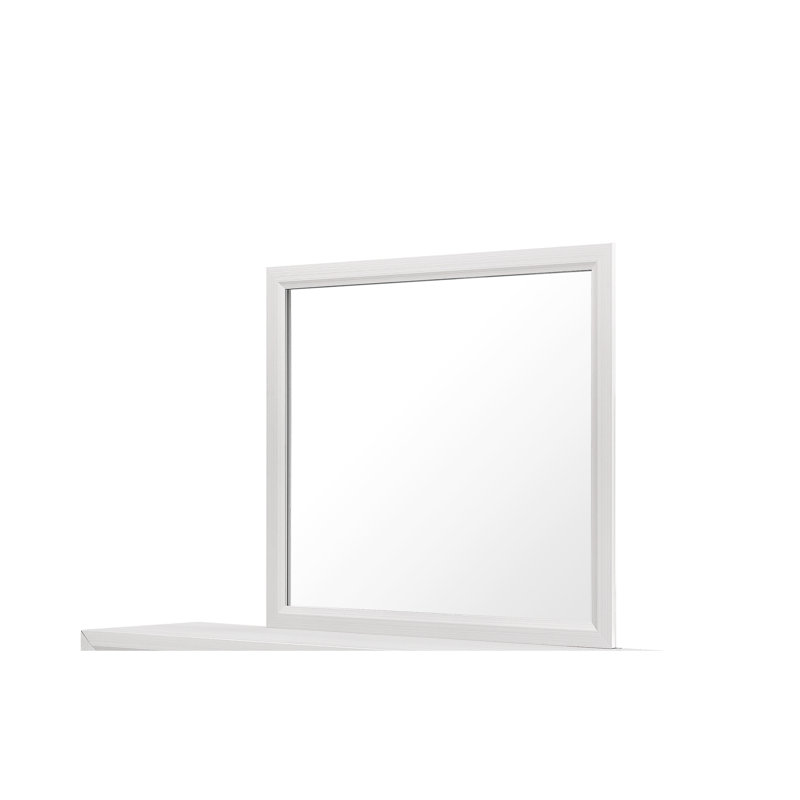 Miroir blanc Mirage (miroir inclus seulement), Blanc