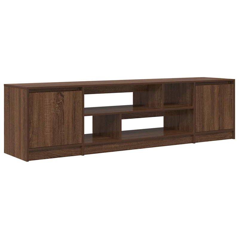 Latitude Run TV Cabinet With LED Lights 41x50 Cm