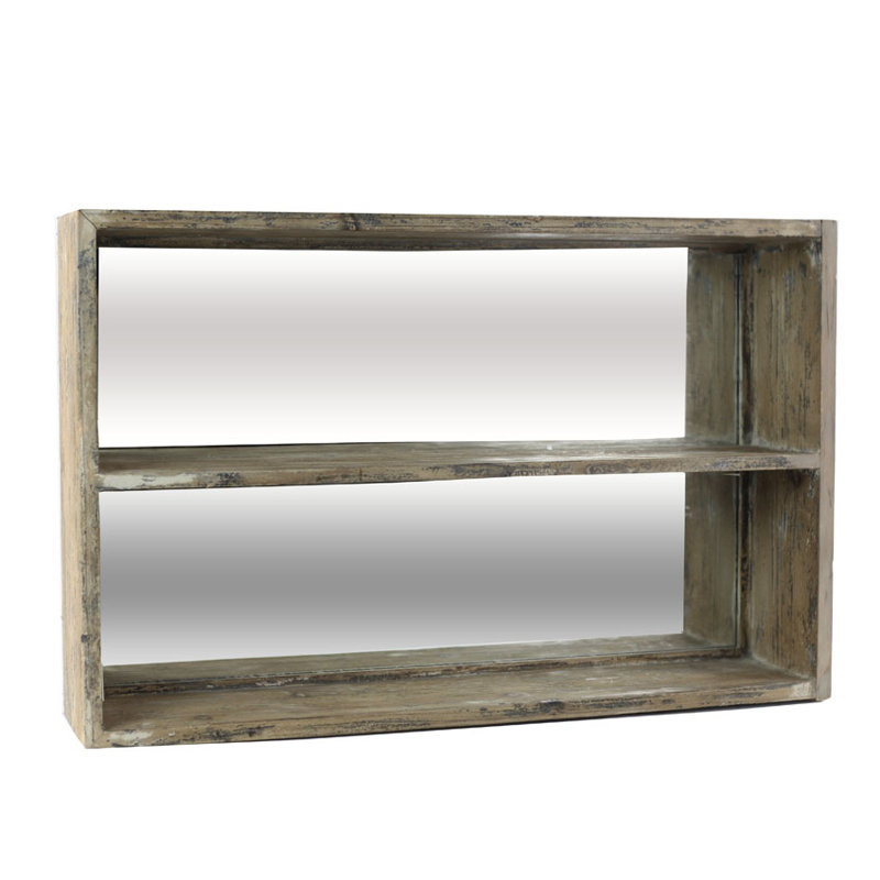 Axl 2 Piece Pine Cube Shelf