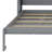 Ellettsville Murphy Bed Wall Bed With Shelves-753576361-804117388