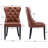 DY-TN1296S-LN-CREAM 20.3'' H Tufted Faux Leather Upholstered Side Chair-100752892