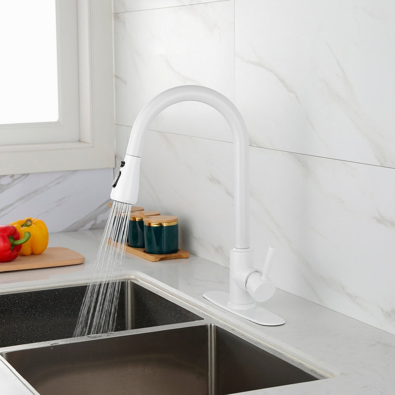 Robinet de cuisine avec douchette extractible