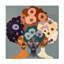 «Modern and Contemporary Mid Century Diversity Portraits 15», reproduction sur toile-374635163