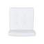 Tabouret de comptoir blanc - moderne industriel, l 23 po x P 20,6 po, H 38,8 po, moderne