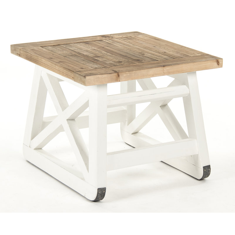 Solid Wood End Table