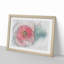 A Pink Hibiscus Flower in Abstract - Framed Print-55629290-55629294