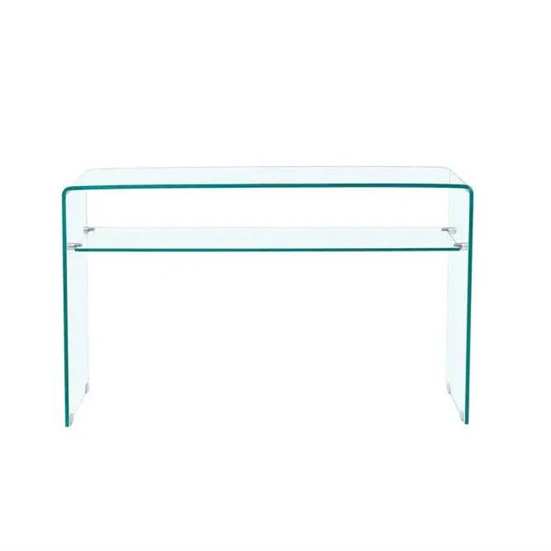 Console en verre trempé Ekinson