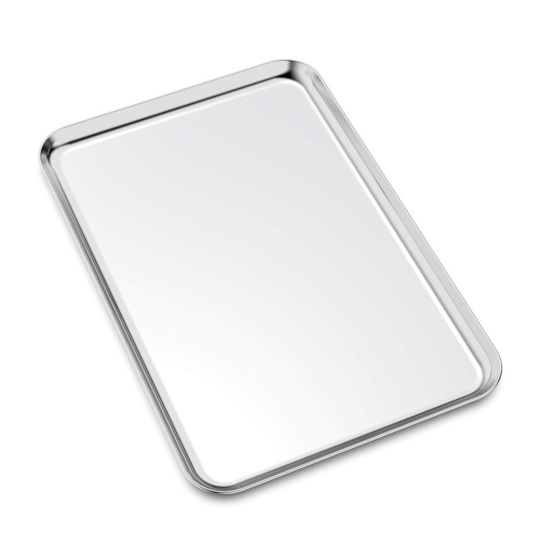 Large Set Baking Sheet And Cooling Rack Set, Bastwe 24L X 16W X 1H Inch Professional Bakeware