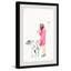 Dog Walking - Single Picture Frame Painting-760792292
