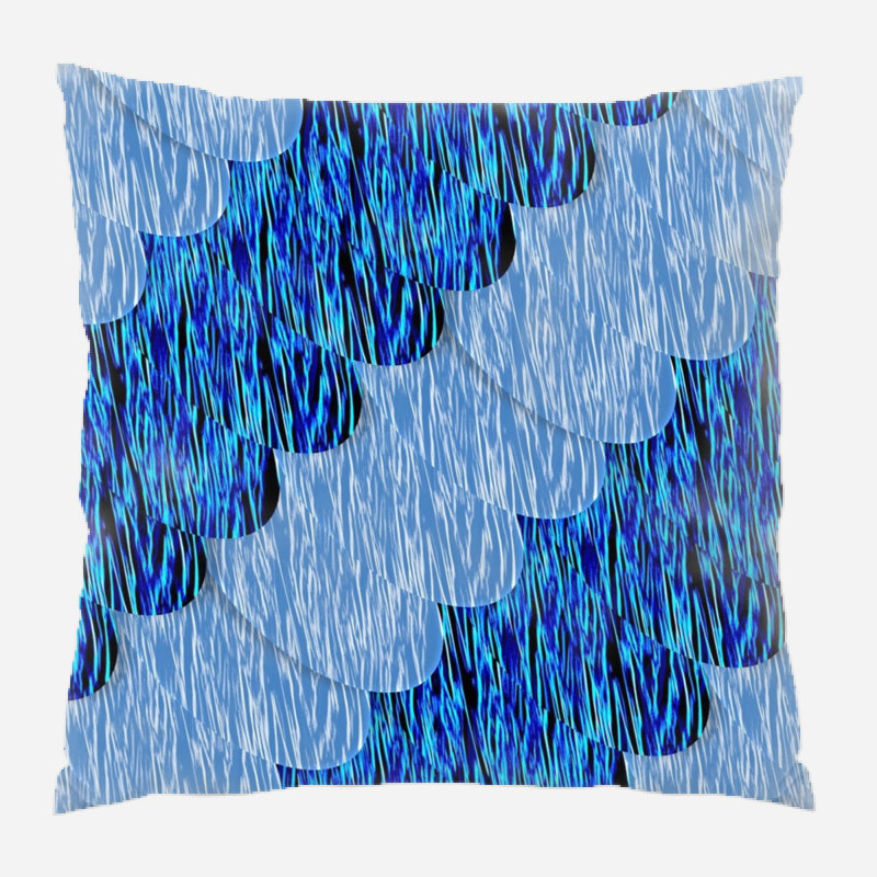 Coussin décoratif texture