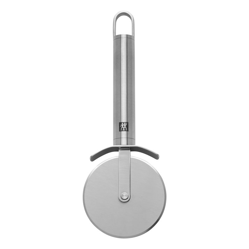 Stainless Steel Ergonomic Pizza Cutter with Finger Guard