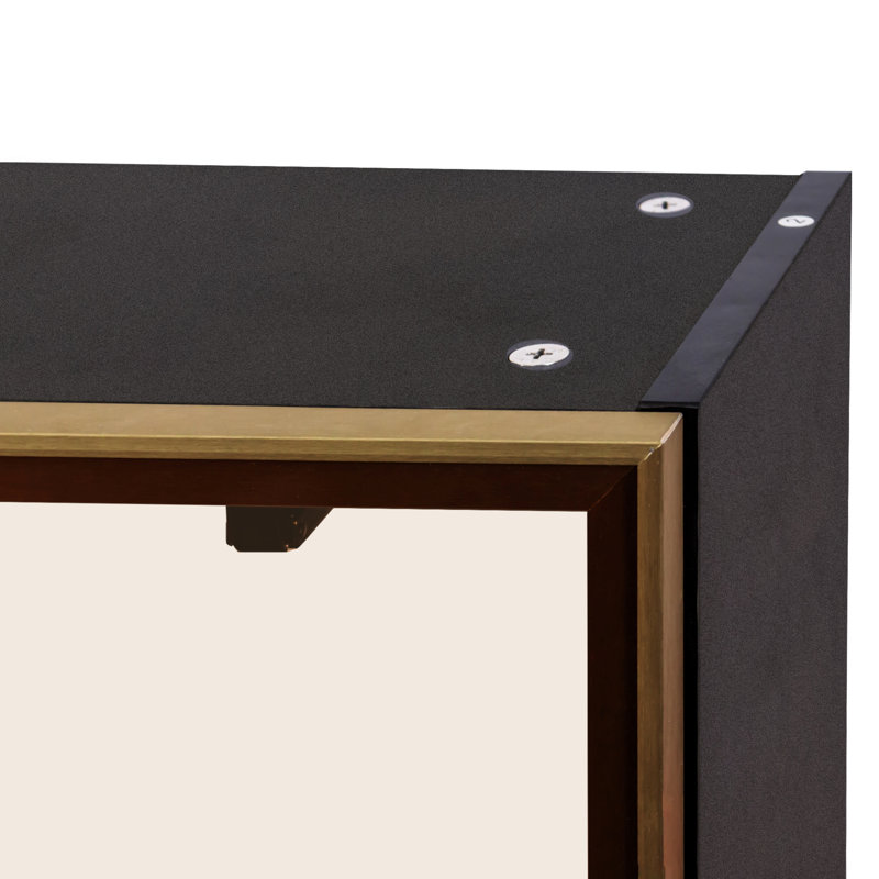 Armoire à épices noire avec porte pour utilisation dans la cuisine - matériau de particules de 15 mm optimisé pour le mur et la salle à manger