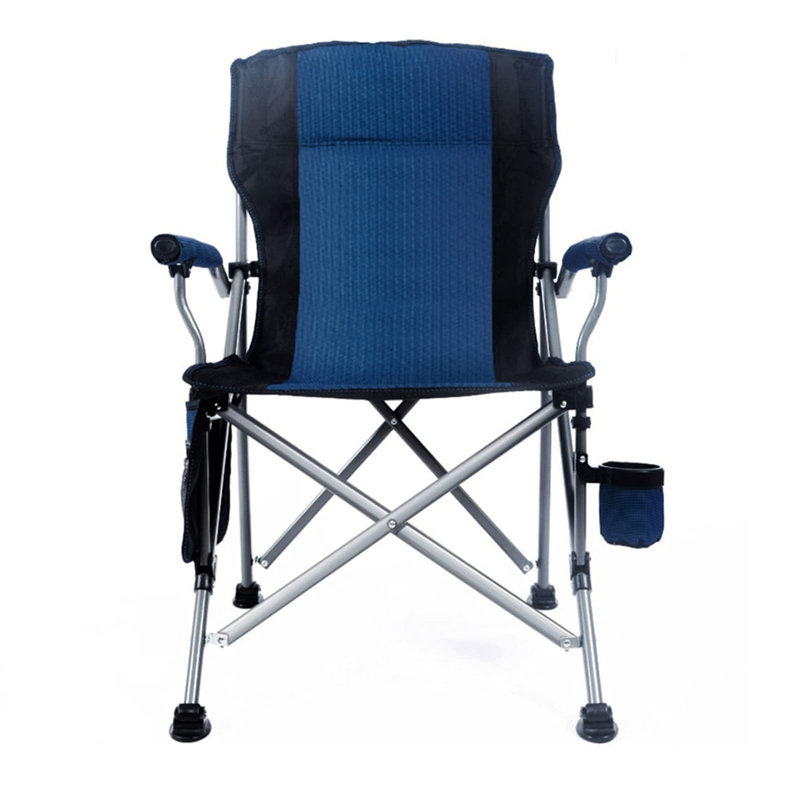 Candelora Folding Reclining Camping Chair, Blue/Black