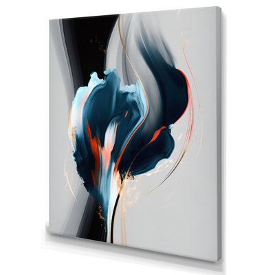 Fleurs abstraites de tulipes II - impressions sur toile florales abstraites
