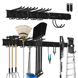 Wall-Mounted Tool Storage Rack