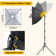 Professional Photography Softbox Lighting Kit With 2X 16"X16" Softboxes, 2X 85W LED Bulbs, Remote Control & Adjustable Tripods For Studio Portrait Product Fashion Photography
