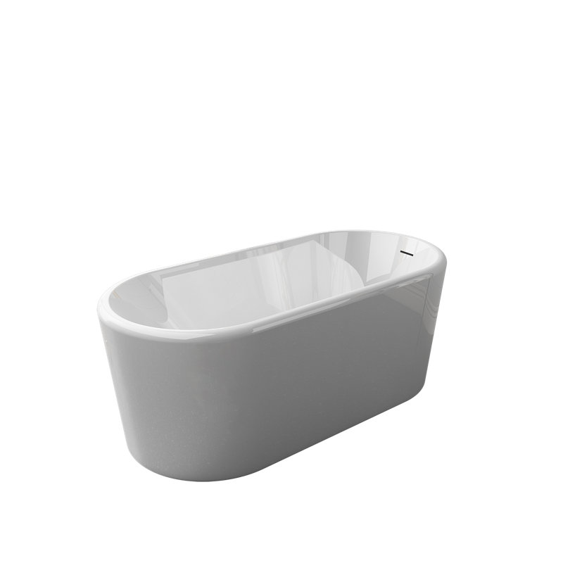 Caserta 59.1'' x 27.6'' Soaking Acrylic Bathtub