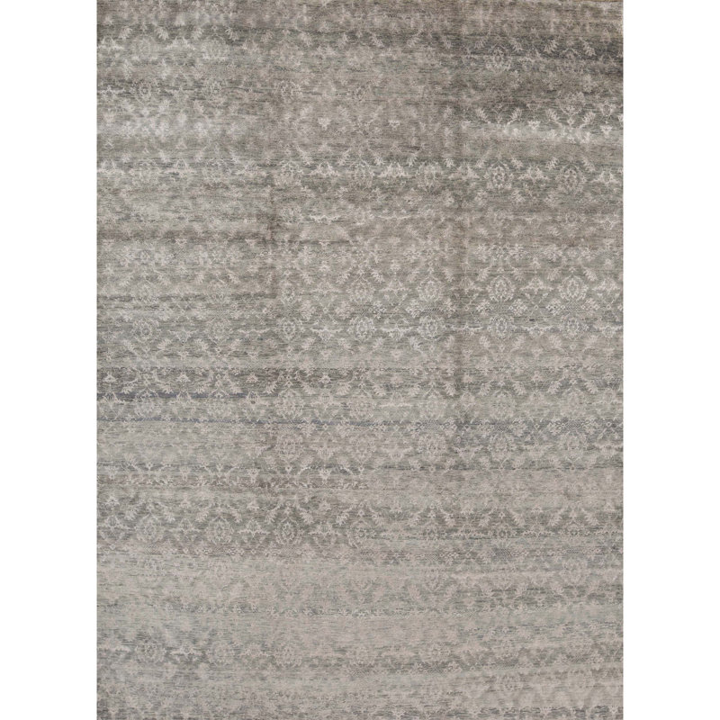 Moroccan Area Rug in Gray