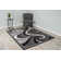 Tapis gris Nidia