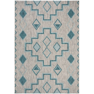 Amarien Geometric Indoor/Outdoor Area Rug
