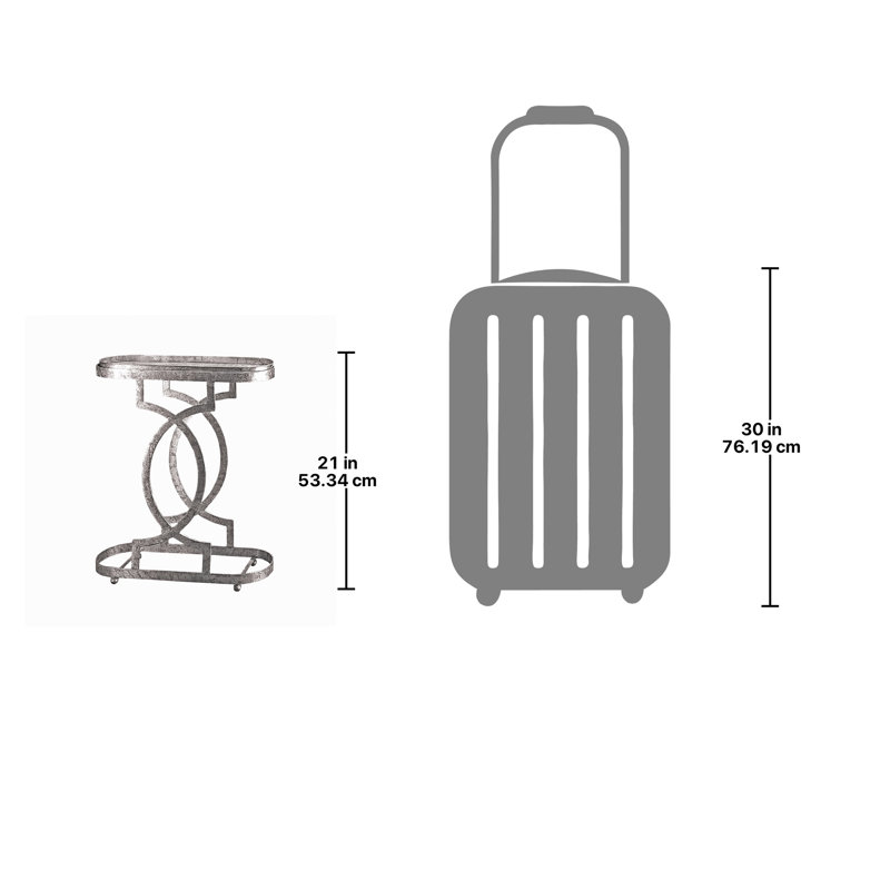 Table de bout Art Deco Petite Caddy