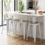 Ensemble de 4 tabourets de bar et de comptoir pivotants Tauber-1093539029-1093539037