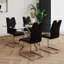 Table en verre de style moderne