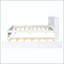 Full Size Bed with Trundle and Bookcase Headboard – White