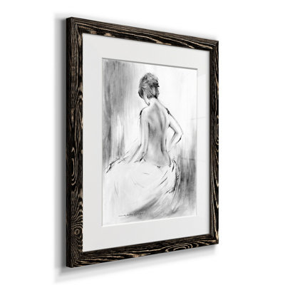 " Soft Silhouette V " Painting Print