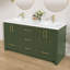 Ensemble de meuble-lavabo double 60 po Elyette-1481205466-1481205467