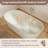 Fslefay 59'' Freestanding Bathtub Solid Surface Deep Soaking Tubs-124635949