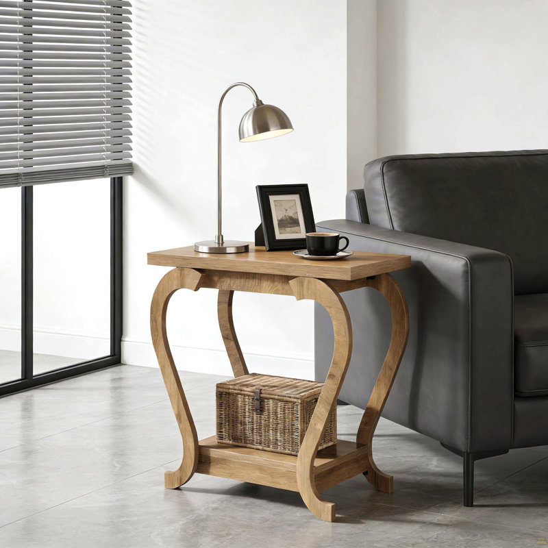 Accent Side Table,2-Tier Coffee Table,End Table